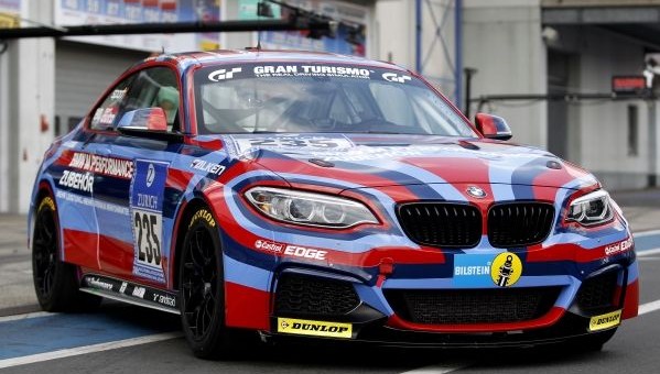 Special livery for the BMW M235i Racing at the Nürburgring-Nordschleife