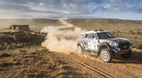 Four MINI ALL4 Racing at the Baja Poland