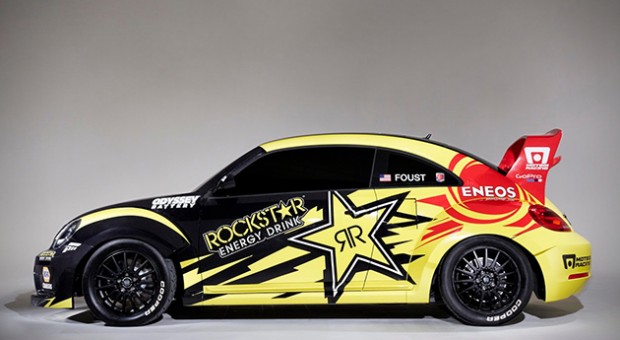 Volkswagen Andretti Rallycross Team presents the GRC Beetle with 560 PS and all-wheel drive at Travemünde