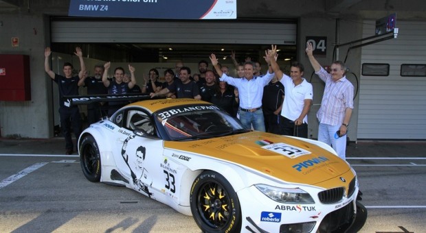 Gold for the world champion: Special livery for Alessandro Zanardi’s BMW Z4 GT3