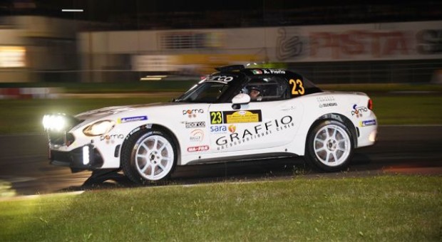 Alex Fiorio, a positive come back to the races with the Abarth 124 rally: 6th in the Salento Rally