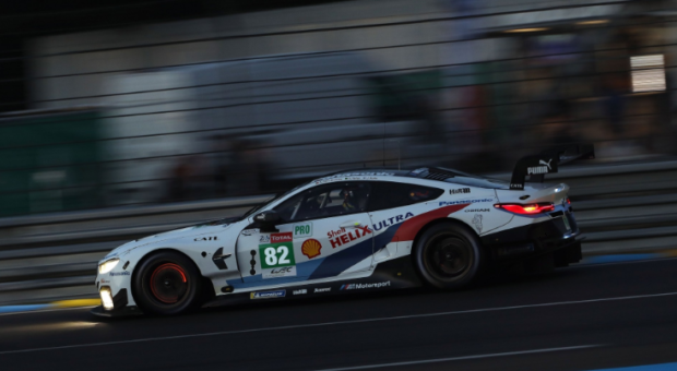 Number 82 BMW M8 GTE to start the Le Mans 24-hour race from fifth place