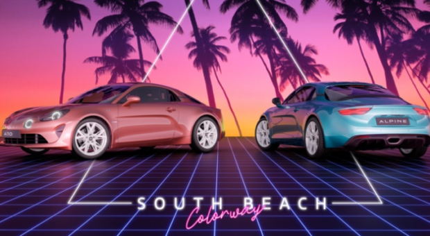 For its first Formula 1 Grand Prix in Miami, Alpine unveils an exclusive South Beach Colorway pack