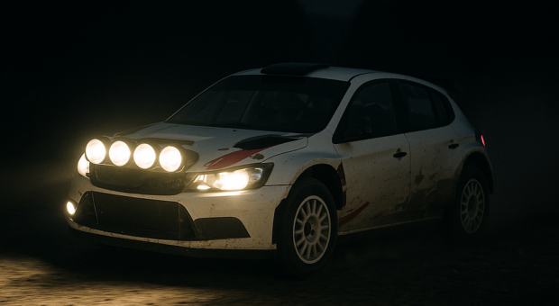 Night Stage Report: Visibility Challenges, Risks, and Time Gaps Shake Up Rally Championship