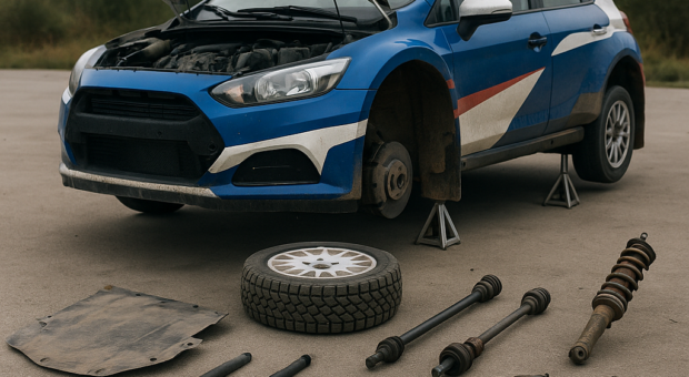 Parts that fail most often during a rally season