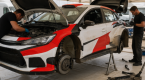 Service park update: key repairs and last-minute fixes before the next stage