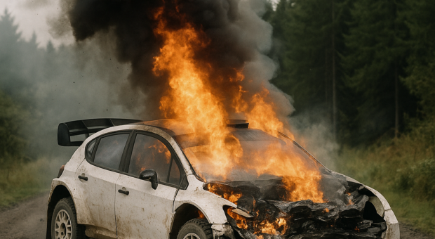 Breaking news: major incident shakes today’s rally stages