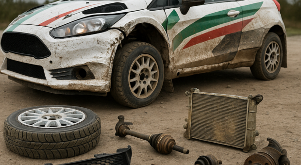 Parts that fail most often during a rally season
